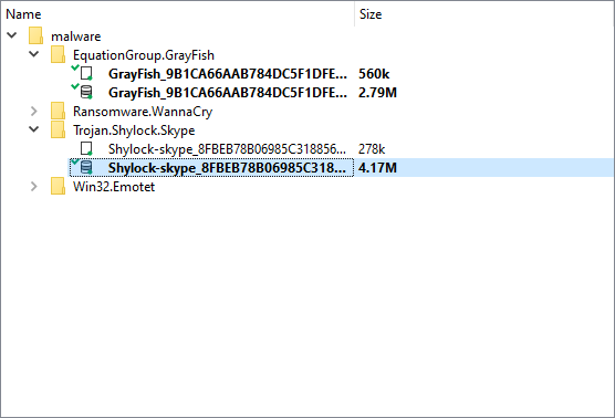 Local files